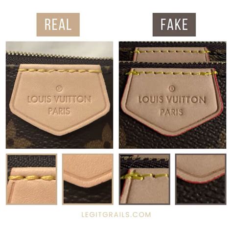 Louis Vuitton Real vs Fake Comparison How to Spot a Fake 